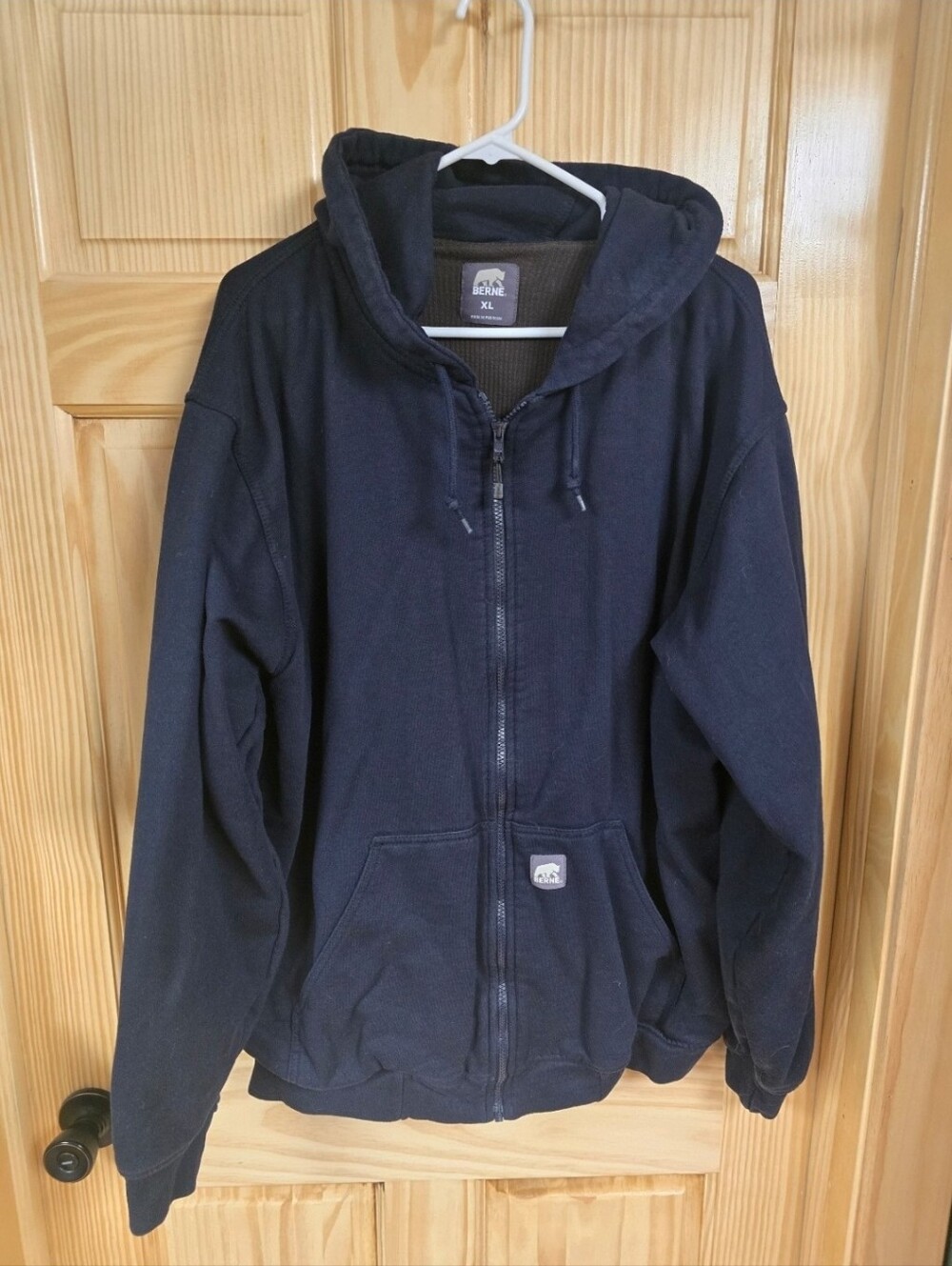 Berne Thermal Zip Up Hoodie